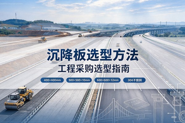 涧西沉降板选择方法