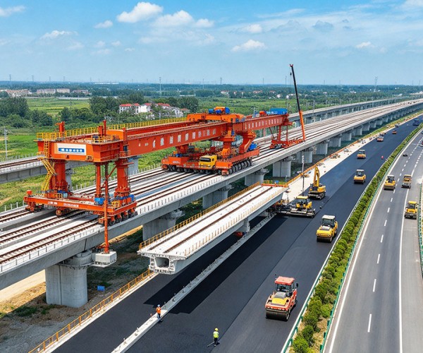 涧西公路建设